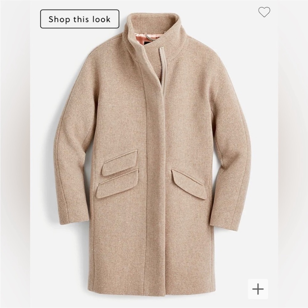 J.Crew Cocoon Coat Excellent condition !